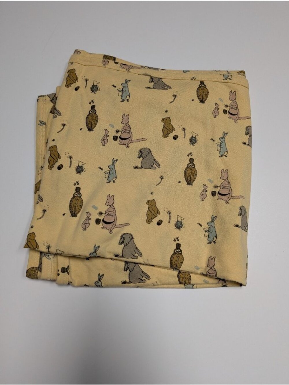 Kate Quinn Organic Cotton Winnie the Pooh & Friends Single Layer Blanket Swaddle